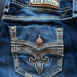 Rock Revival Blue Skinny Jeans